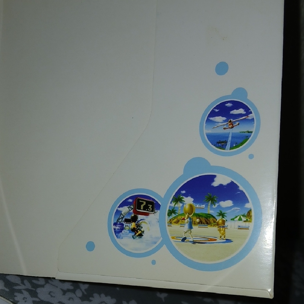 Nintendo Wii Sports Game - Gray and Blue - Picture 10 of 11